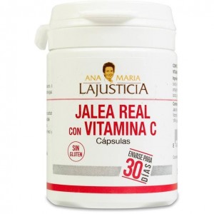 Ana María Lajusticia Jalea Real Con Vitamina C, 60 Cápsulas