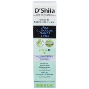 D'Shila Crema Uñas_ Cutículas_ Manos Y Pies 250 Ml