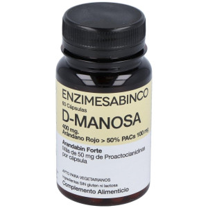 Enzime Sabinco D-Manosa 400Mg 60Caps