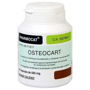 Osteocart (Calcio,Fluor,Vit.A Y D) 650Mg. 60Cap.