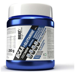 Best Protein Bcaa+ Glutamina 6.1.1 Sin Sabor 250G