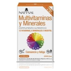 Natysal Multivitaminico Mineral 30 Cápsulas