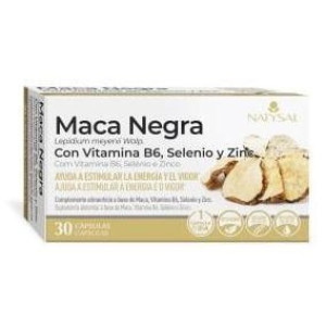Natysal Maca Negra Vitamina B6 Selenio Zinc 30Caps