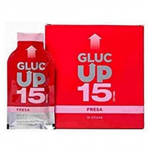 Gluc Up 15 Faes Farma (10 Sticks Sabor Fresa)