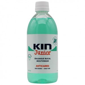 Kin Junior Enjuague Bucal Anticaries 500 Ml