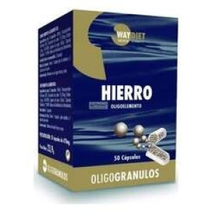 Waydiet Natural Hierro Oligogranulos 50Caps