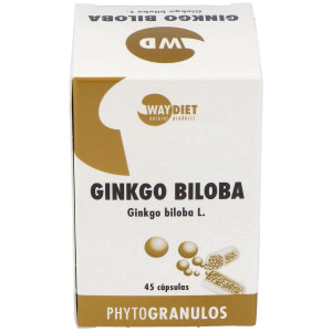 Waydiet Natural Ginko Biloba Phytogranulos 45Caps