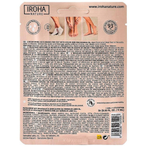 Iroha Nature Calcetines Con Aceite De Argán Y Macadamia 20Ml