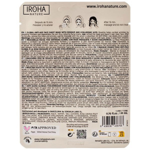 Iroha Nature Mascarilla Antiedad Global Rosa Mosqueta 20Ml
