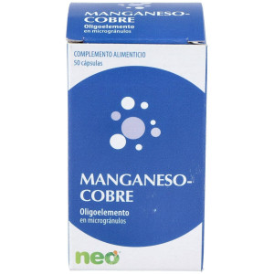Manganeso-Cobre Microgranulos Neo 50Cap.