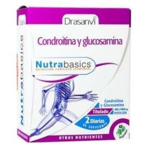 Nutrabasics Condroitina Glucosamina 48Caps.