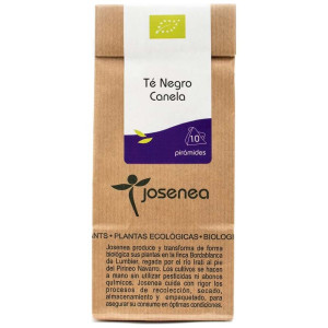 Josenea Te Negro Con Canela Bio B-10 Piramides 20G