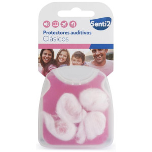 Protectores Auditivos Clásicos Cera 4 U