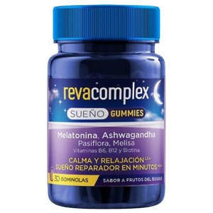 Reva Revacomplex Sueño Gominolas Para Dormir Con Sabor A Frutas Del Bosque 30 Unidades