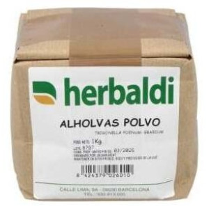 Herbaldi Hierba Alholvas Polvo 1Kg