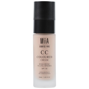 Mia Cc Coloured Cream Color Medio Hyaluronic Filling Spheres Spf