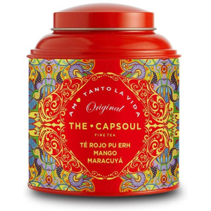 The Capsoul Té Rojo Pu Erh Mango Maracuyá 100G