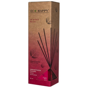 La Vita É Bella Ambientador Mikado, Decorativos Eco Happy - Perfumes Club