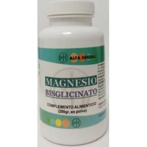 Alfa Herbal Magnesio Bisglicinato Polvo 200G