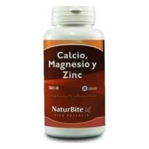 Naturbite Calcio Magnesio Y Zinc 1450Mg 60Caps