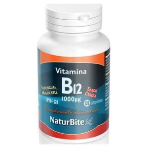 Naturbite Vitamina B12 Cianocobalamina 1000Mg 120Comp