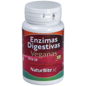 Naturbite Enzimas Digestivas 120Comp