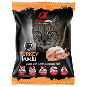 Alpha Spirit Snack Tacos Gato Pavo 50 Gr (24 Uds)