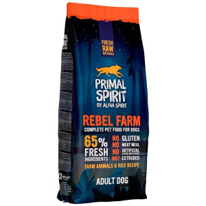 Primal Spirit 65% Rebel Fram Dog 1Kg