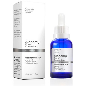 Vitamins Niacinamide 10%, Antiacné, Poros Y Puntos Negros Alchemy Care Cosmetics - Perfumes Club
