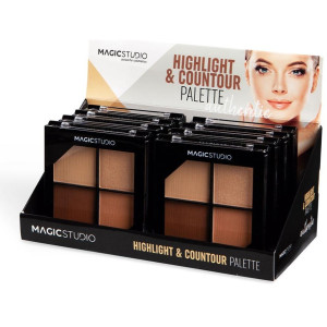 Magic Studio Highlight Y Contour Palette 28G