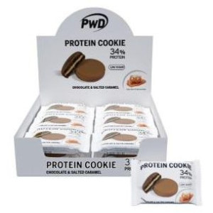 Pwd Nutrition Protein Cookie 34% Protein Chocolate Toffe 18X30G