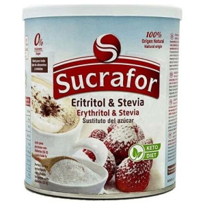 Sucrafor (Eritritol Y Stevia) 500Gr.