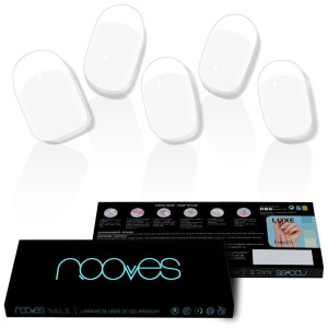 Láminas De Uñas De Gel Premium French Grace Luxe 20 U