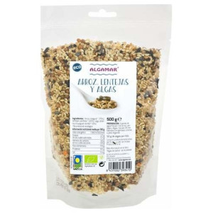 Algamar Arroz Lentejas Algas 500G