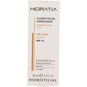 Hidrotelial Hidratia Piel Seca Y Atopica - Fluido Facial Hidratante (1 Envase 50 Ml)