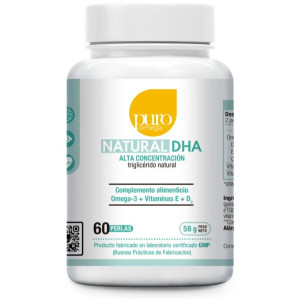 Puro Omega Natural Dha Alta Concentracion 60Comp