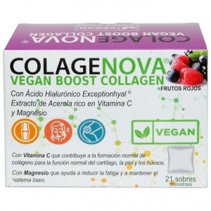 Colagenova Vegan Boost Frutos Rojos 21 Sobres