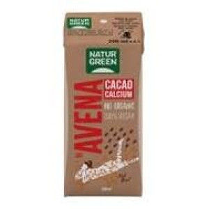 Naturgreen Bebida Ecológica De Avena Y Cacao Con Calcio 200 Ml