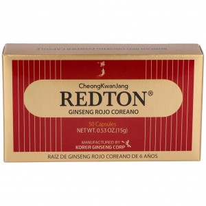 Kromenat Redton Cápsulas De Ginseng Rojo Coreano - Suplemento Dietético