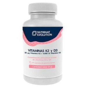 Vitaminas K2 D3 30Cap.