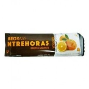Obegrass Barrita Entrehoras, Sabor Chocolate Negro Y Naranja. -   Actafarma Laboratorios