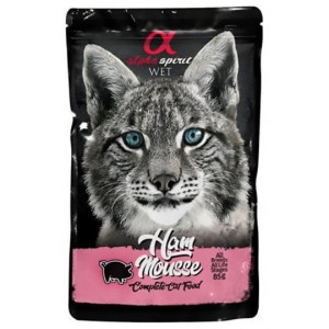 Alpha Spirit Gato Pouch Mousse Jamon 24 X 85 Gr