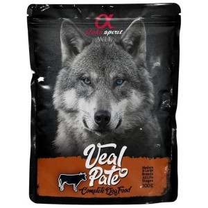 Alpha Perro Pouch Pate Ternera 24X100Gr
