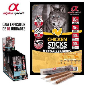 Alpha Spirit Ristra De Barritas Pollo 16U 4X10G