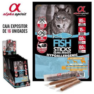 Alpha Spirit Ristra De Barritas Pescado 4X10G 16Ud