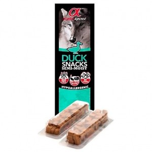 Alpha Spirit As Snack Para Perro Pato 16X35G