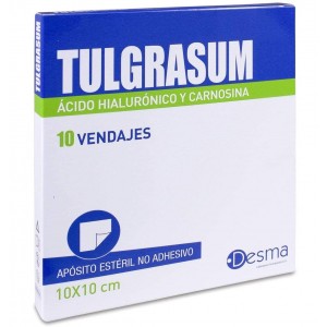 Tulgrasum - Aposito Esteril (10 Unidades 10 Cm X 10 Cm)