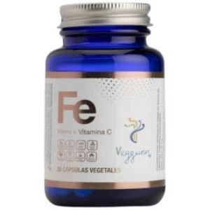 Veggunn Hierro + Vitamina C 30Caps