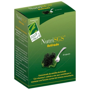 Cien Por Cien Natural Nutrisgs Activado 60 Cápsulas