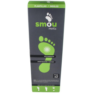 Smou Meta Plantilla Con Descarga Metatarsal 39/40 1 Par